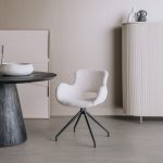 Armlehnstuhl Campo Drehbar Teddy Weiß