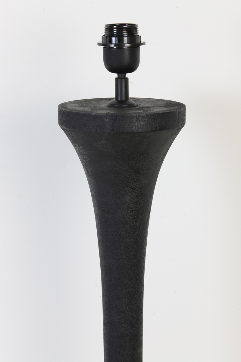 Stehlampe NICOLO Holz schwarz
