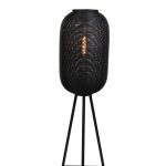 Stehlampe Ø35x136 cm TOMEK mattschwarz
