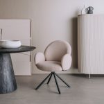 Armlehnstuhl Imola Drehbar Ascot Beige