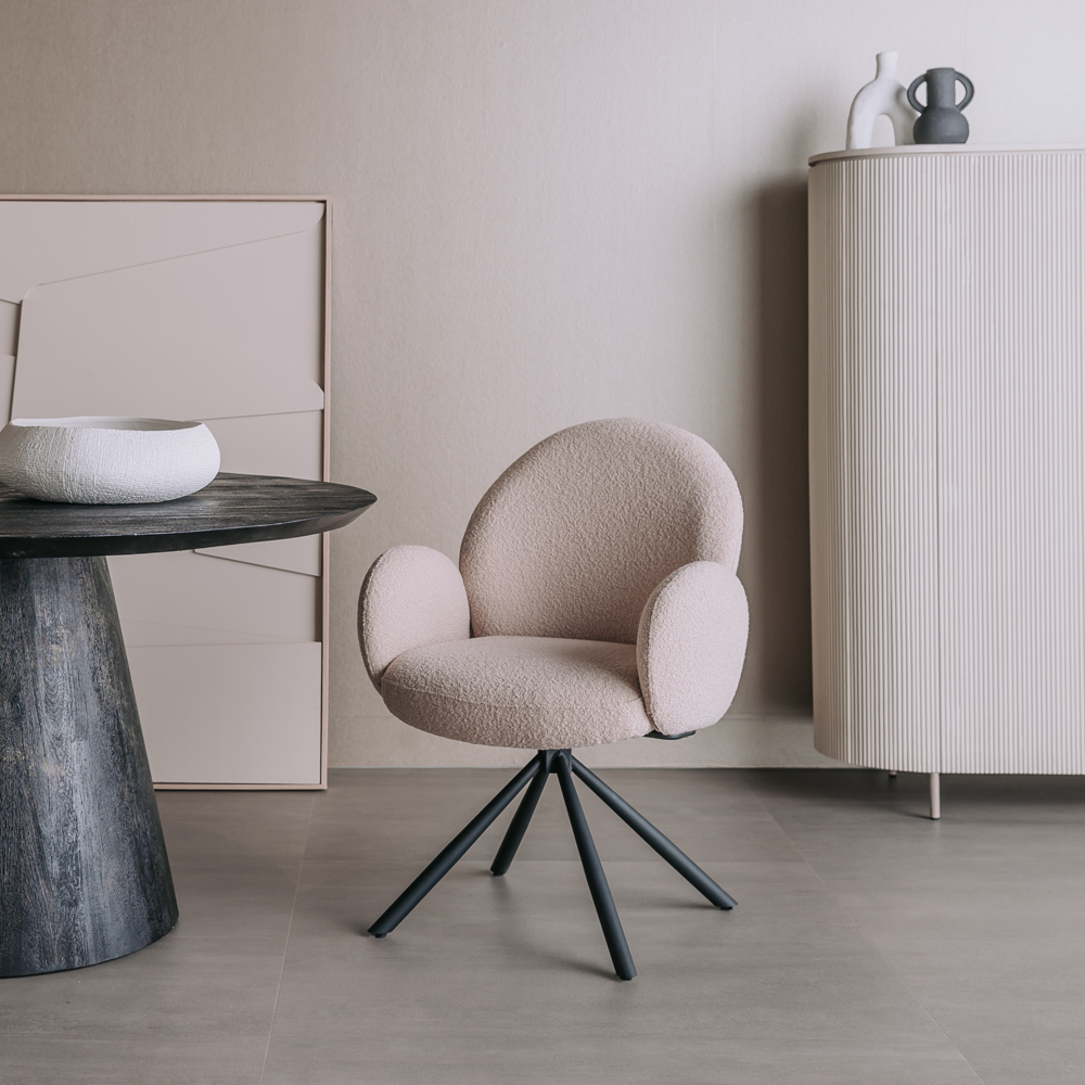 Armlehnstuhl Imola Drehbar Ascot Beige