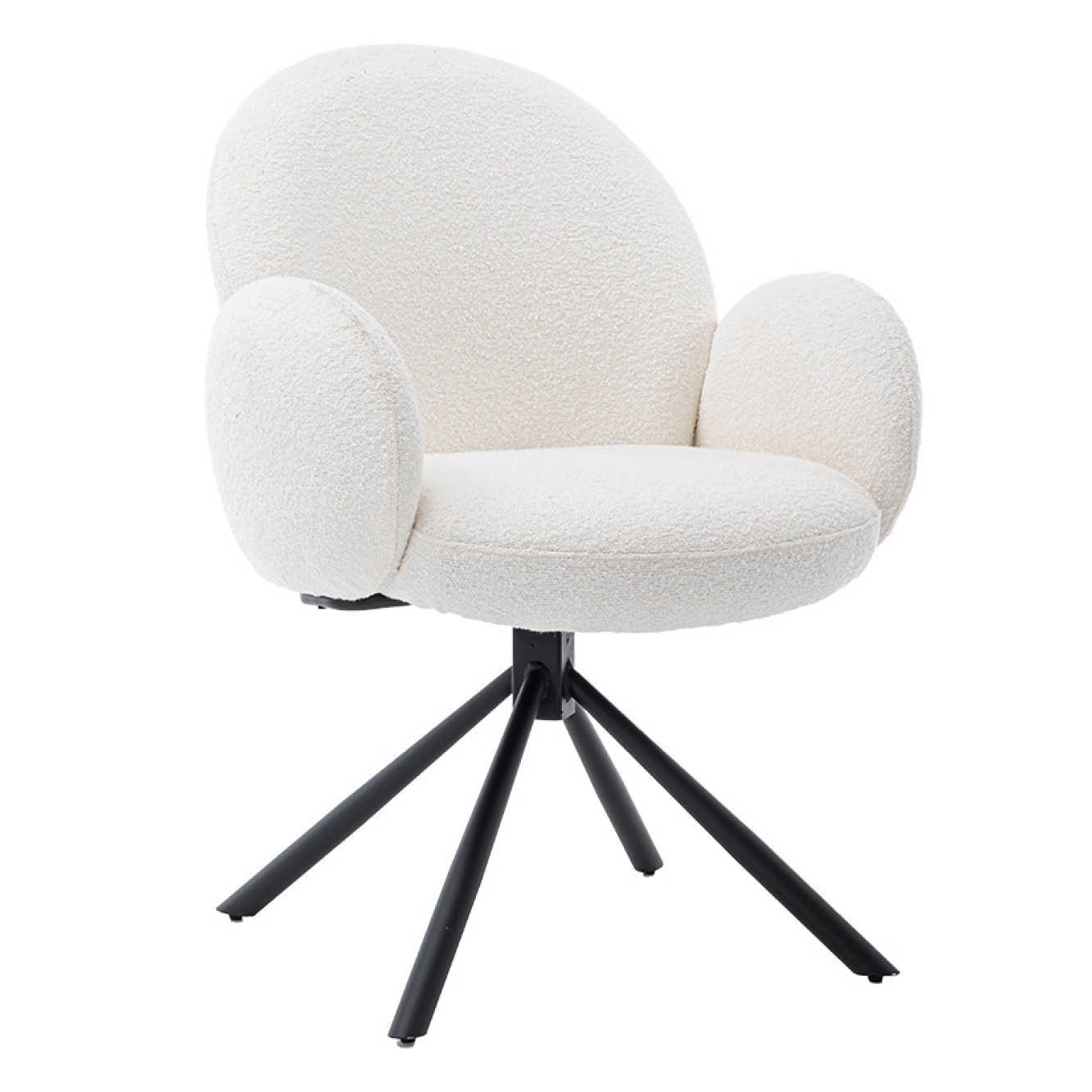 Armlehnstuhl Imola Drehbar Ascot Weiß