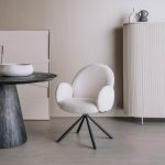 Armlehnstuhl Imola Drehbar Ascot Weiß