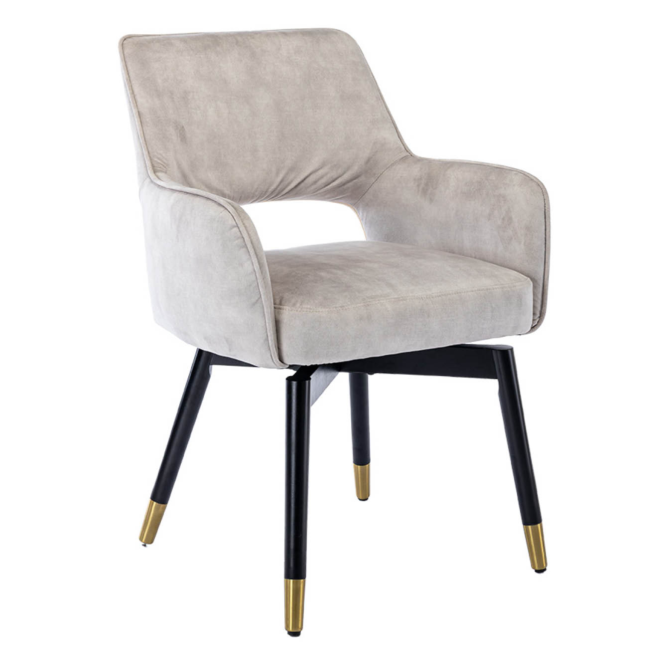 Armlehnstuhl Lenno Drehbar Adore Beige