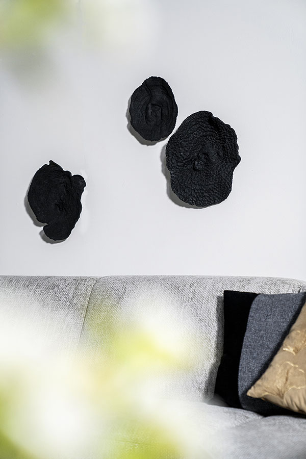 Rifa – schwarz (Set von 3)