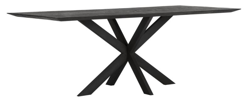 Esszimmertisch Timeless Black Beam Teakholz