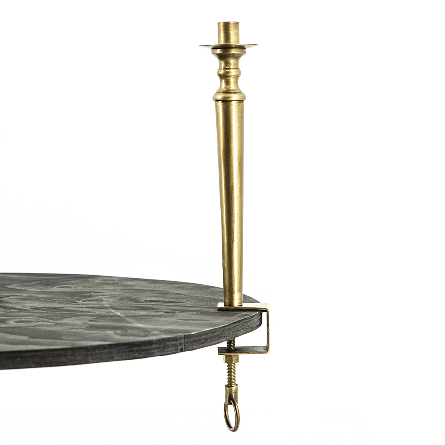 Kerzenklemme – Bronze