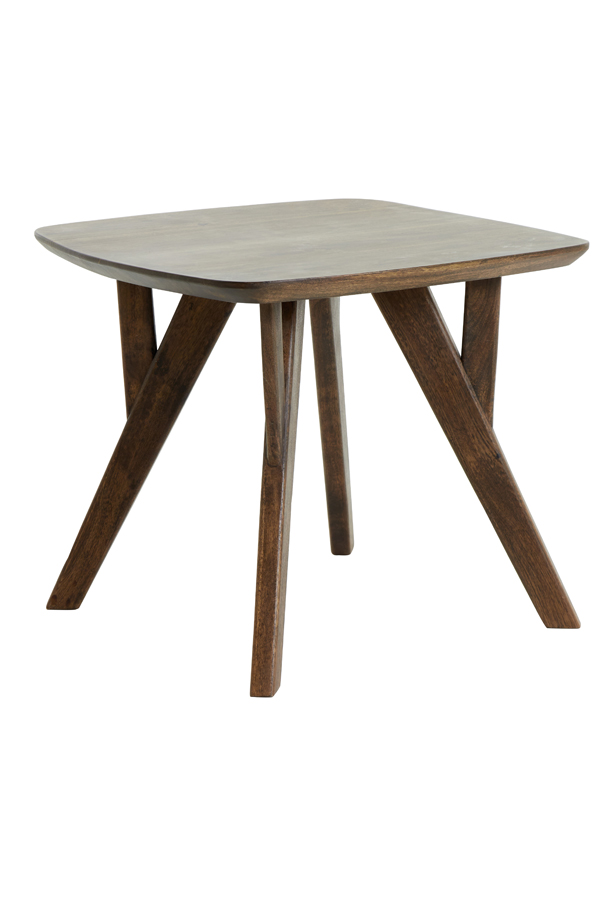 Beistelltisch 50x50x42 cm QUENZA bruin