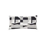 Dekokissen Cesena Schwarz Beige