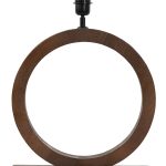 Lampenfuß TINAR matt rot - braun