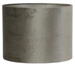 Lampenschirm rund ZINC taupe