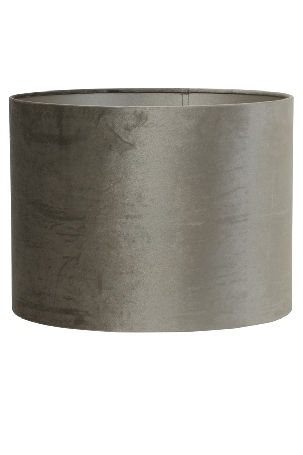 Lampenschirm rund ZINC taupe