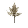 Ornament 40 cm LEAF metallic hellgold