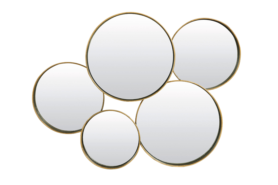 Spiegel SIANNA antik gold