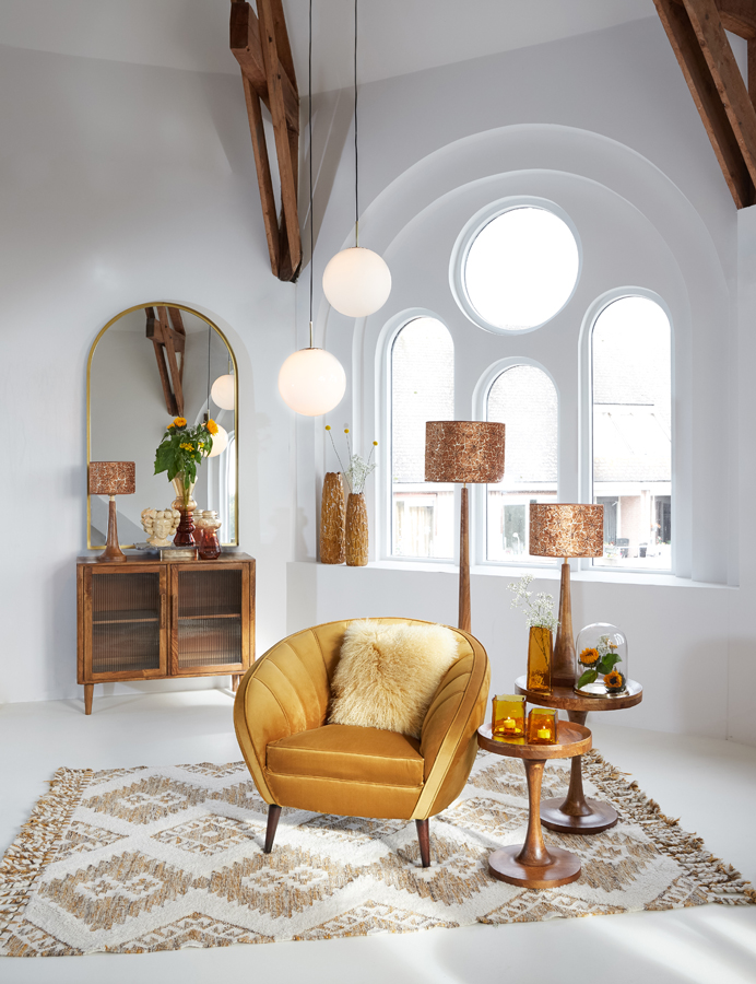 Stehlampe JOVANY öl braun