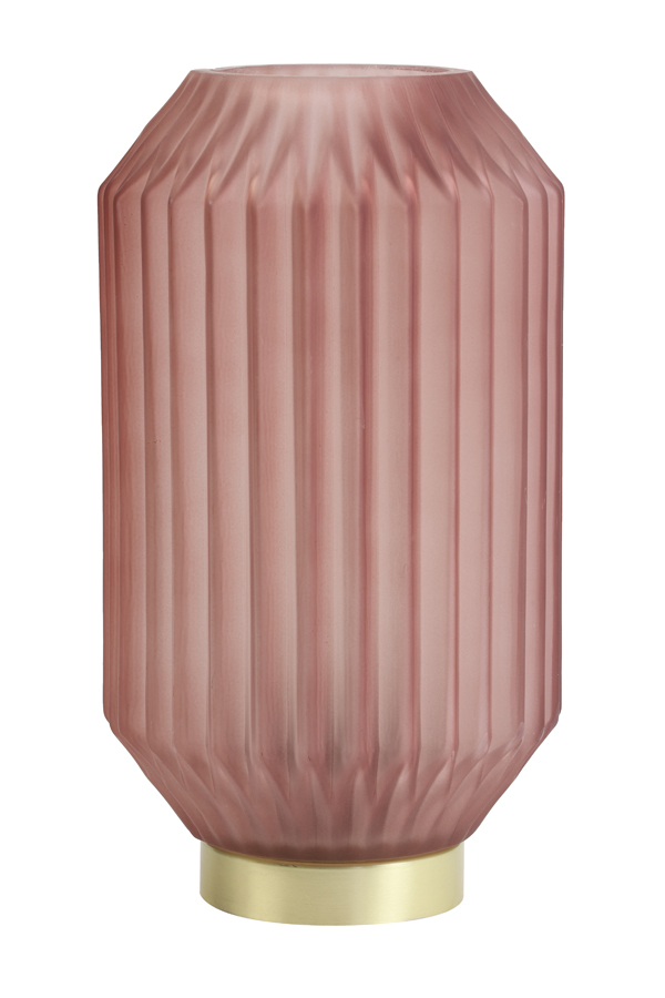 Tischlampe IVOT matt ziegelrot