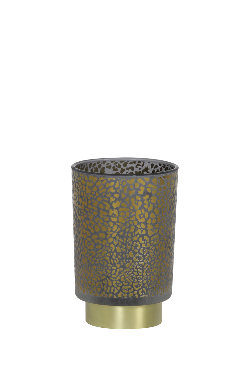 Tischlampe LEOPARD dunkelgrau