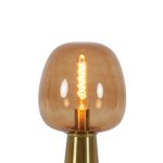 Tischlampe MAYSONY Bronze + braun