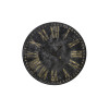Uhr Ø80×3,5 cm ETHAN antik schwarz