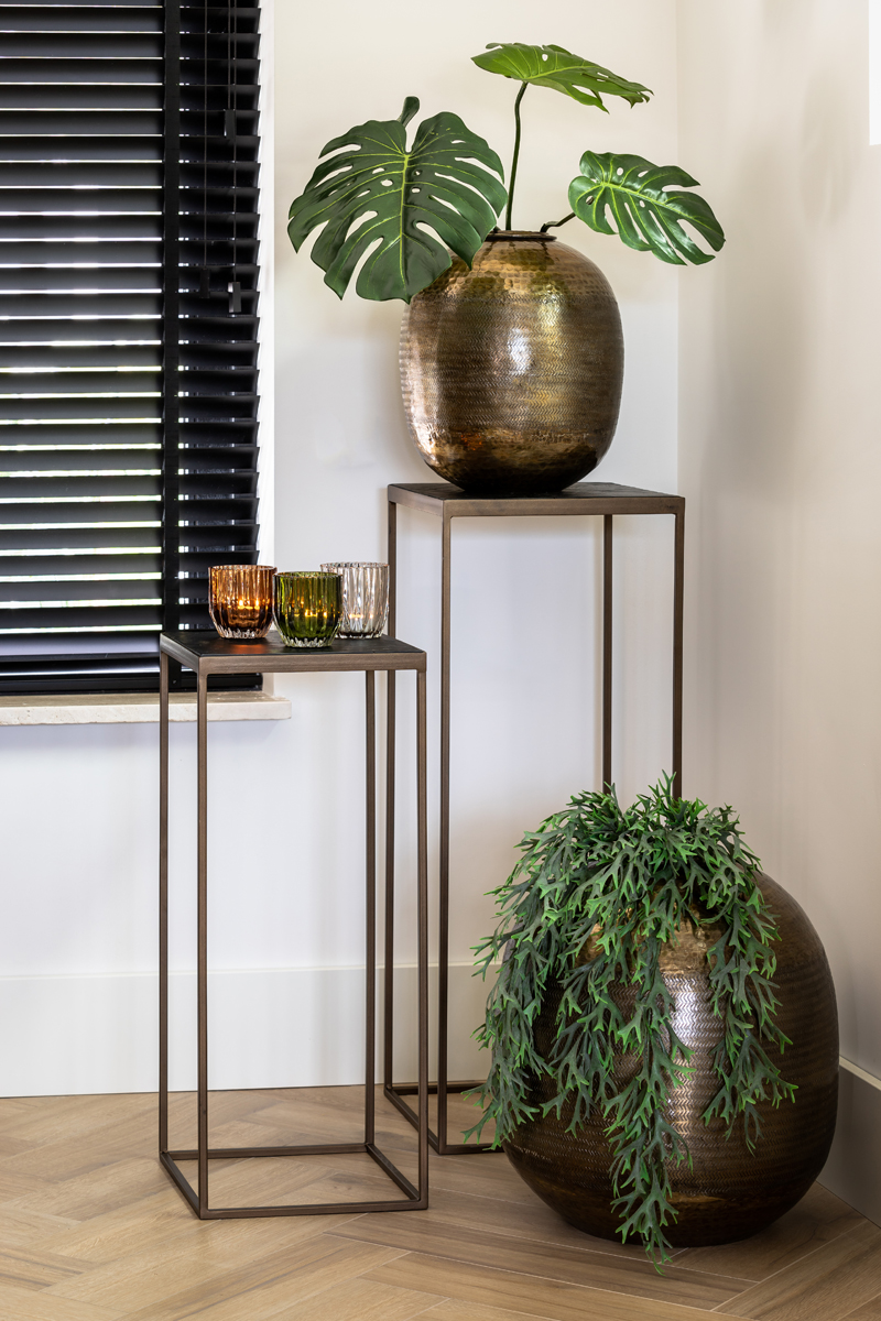 Vase deko LEZAY antik Bronze