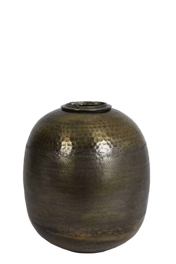 Vase deko LEZAY antik Bronze