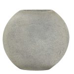 Vase deko RAYSKIN grau