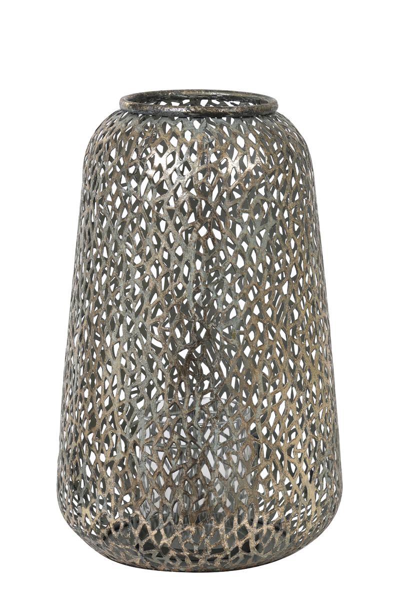 Windlicht TRAVELLI antik Bronze