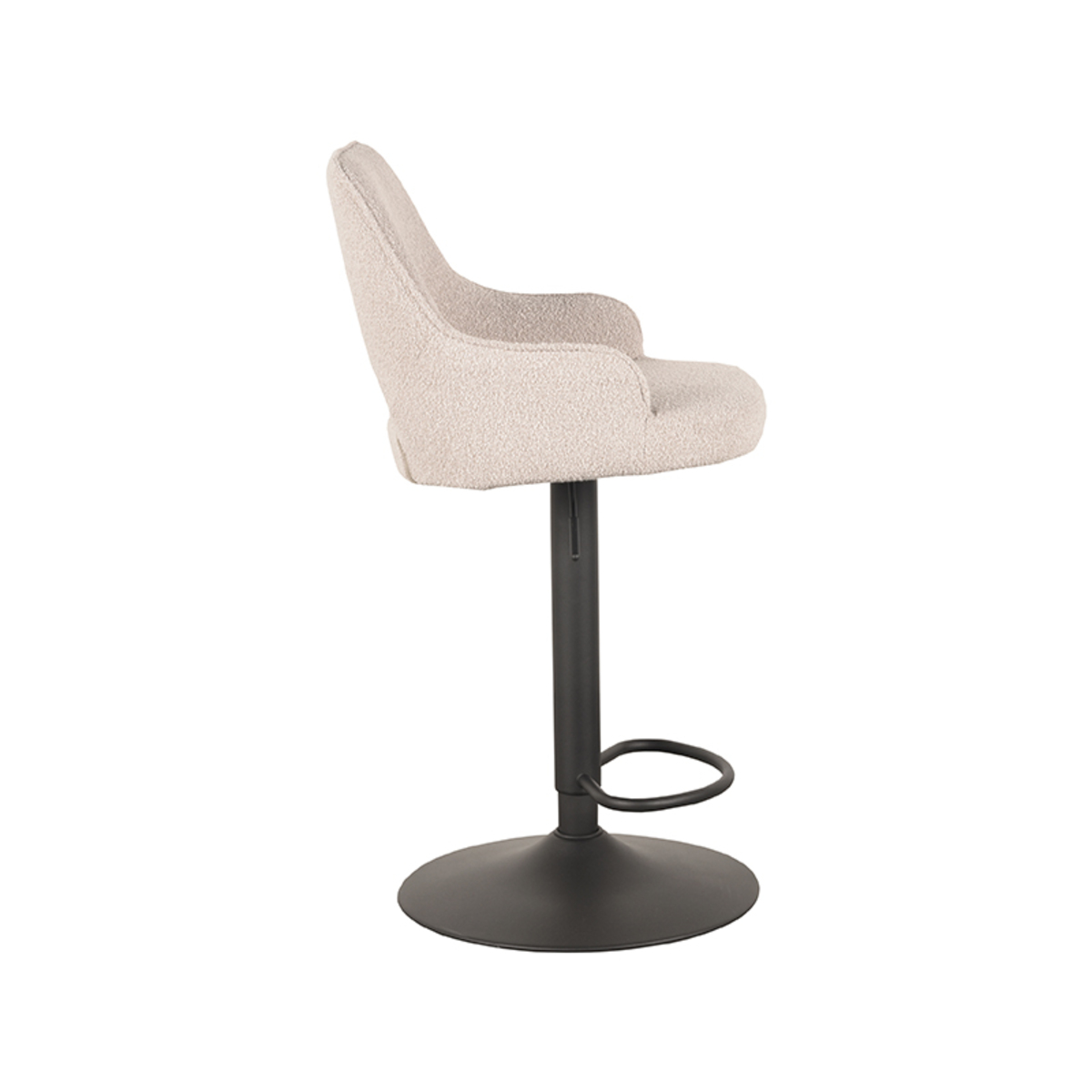 Barstuhl Fer Boucle Natur