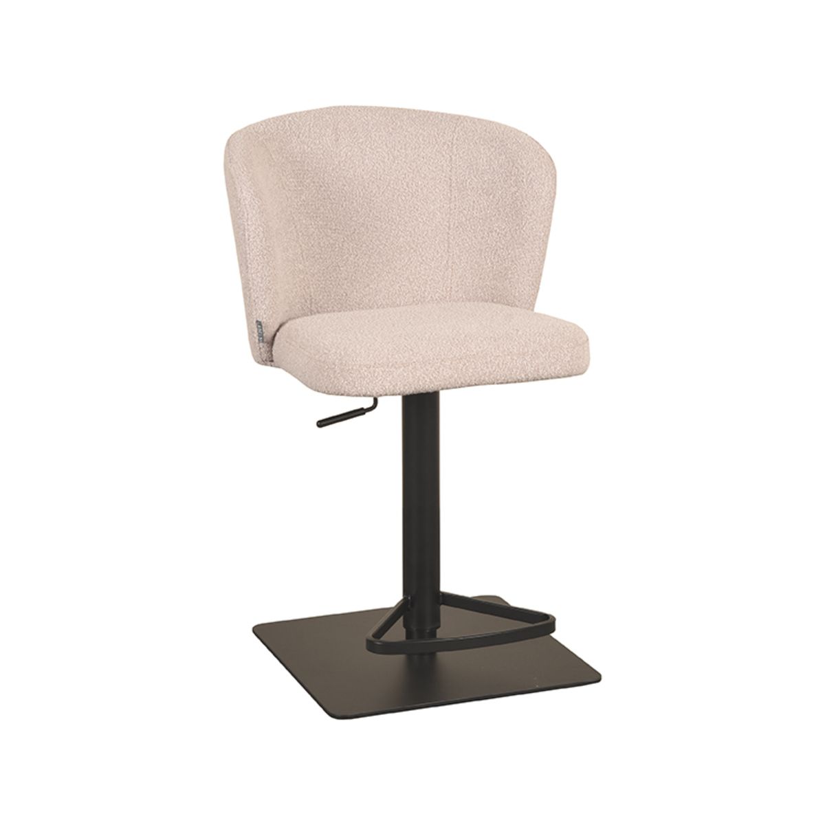 Barstuhl Wave Boucle Natur