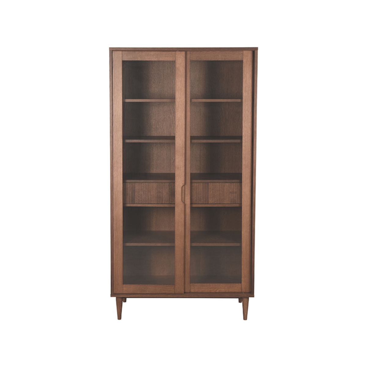 Vitrine JULE braun