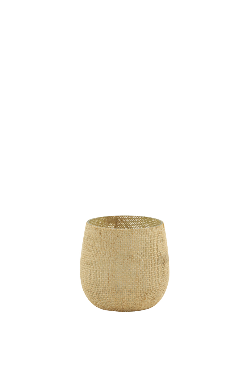 Teelicht  SISCO Jute natural