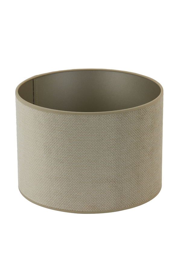 Lampenschirm rund VANDY beige