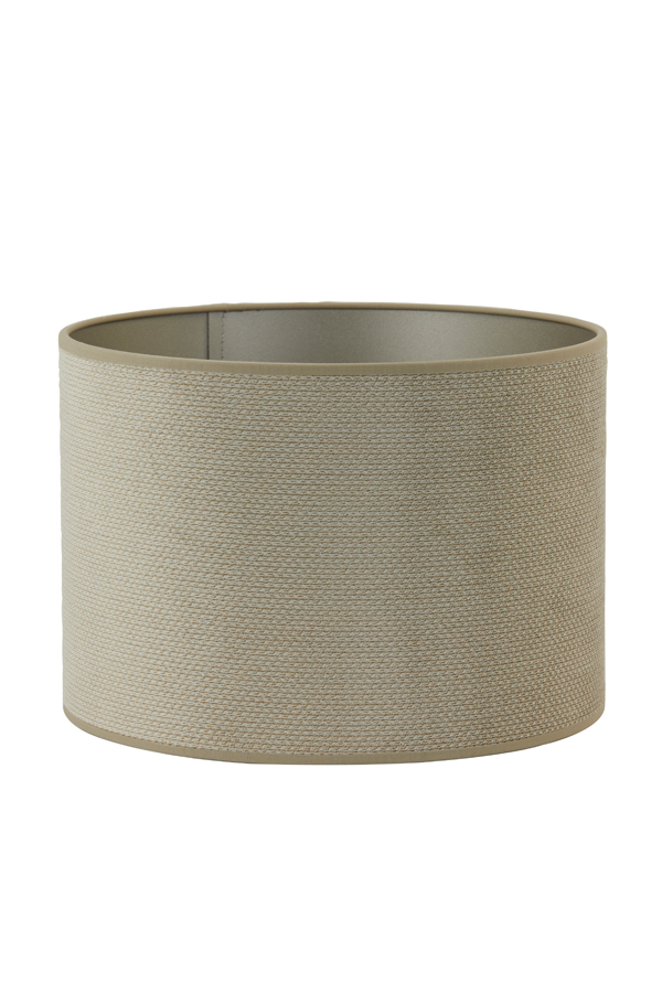 Lampenschirm rund VANDY beige