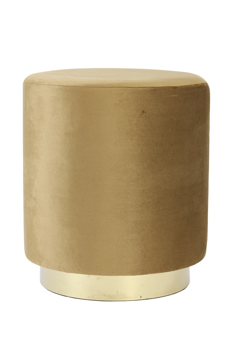 Puff NADIEN braun – gold