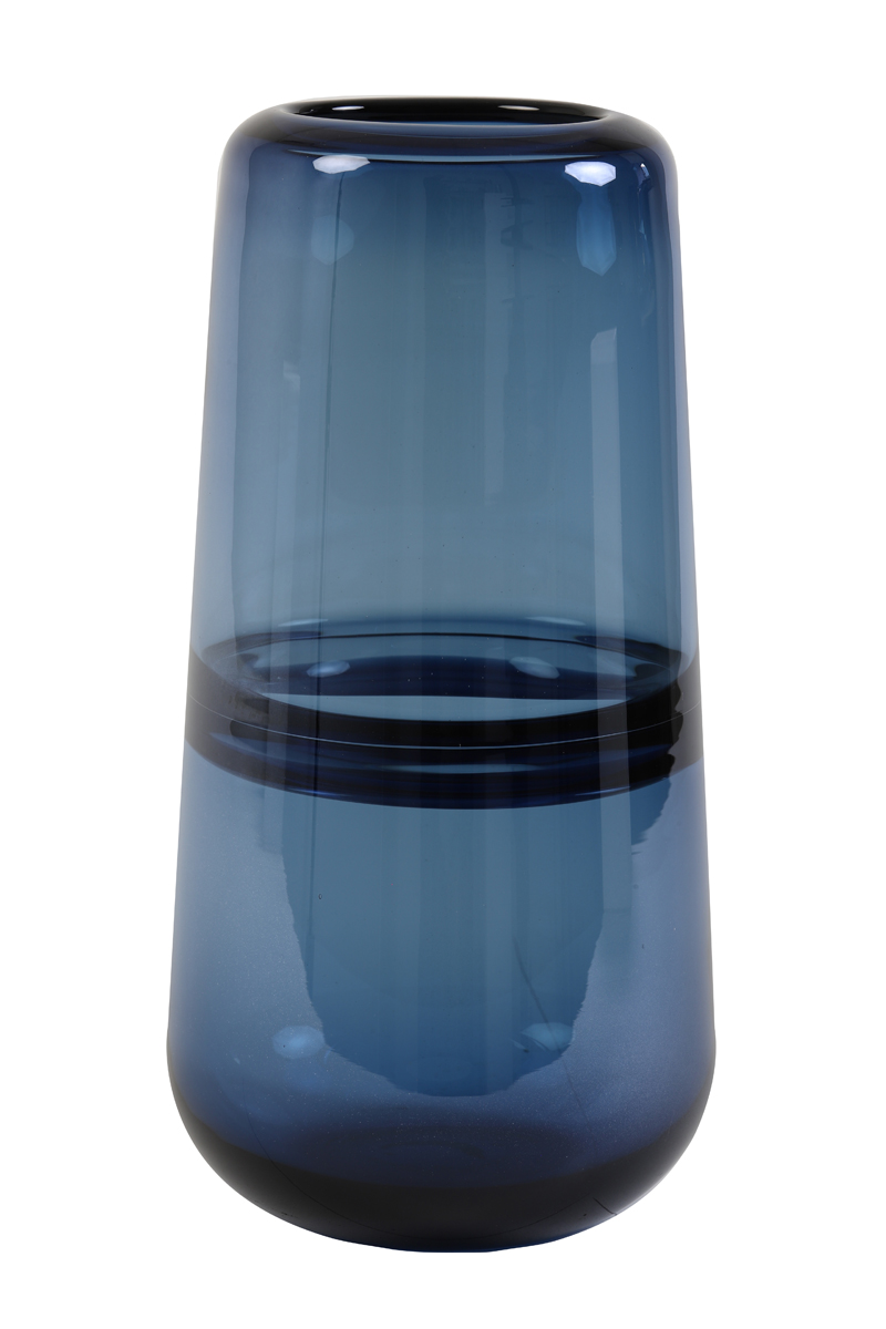 Vase ERMIDA blau