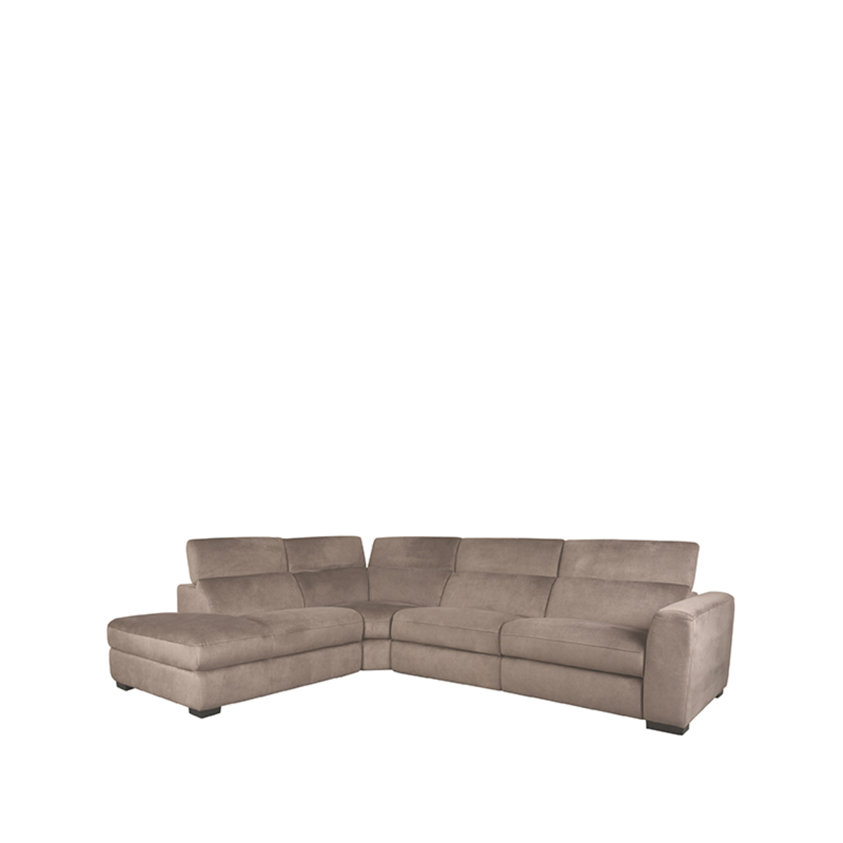Hoekbank Livordo Cosmo Taupe Hoek Links