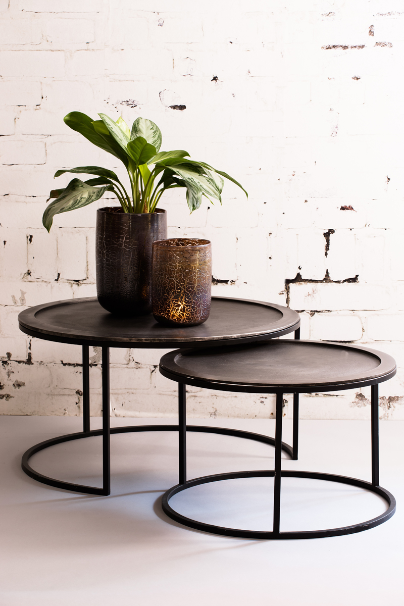 Couchtisch 2er Set TALCA antik deep edge