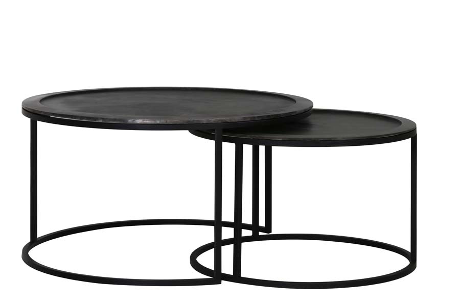 Couchtisch 2er Set TALCA antik deep edge