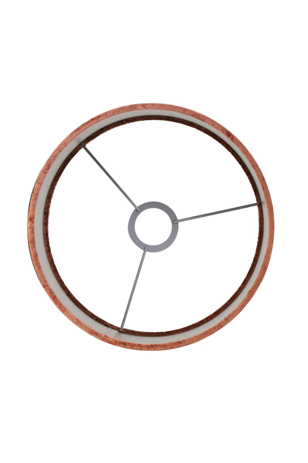 Lampenschirm rund GEMSTONE terra