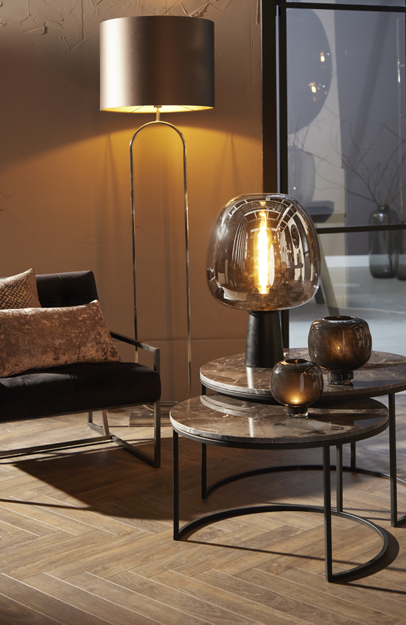 Stehlampe JAMIRI nickel