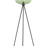 Stehlampe Ø42x146 cm MAYSON matt schwarz+glas grün