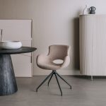 Armlehnstuhl Campo Drehbar Teddy Hellbraun