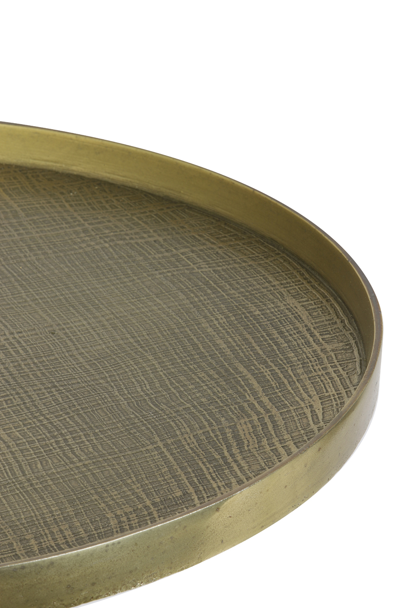 Couchtisch POPETA antik Bronze