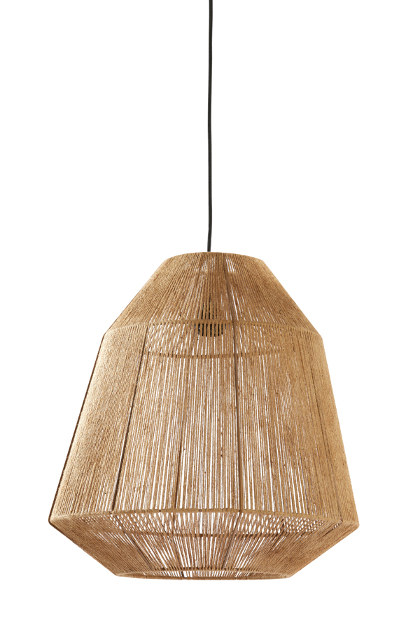 Hängeleuchte Ø50×50 cm MALVA Jute natur
