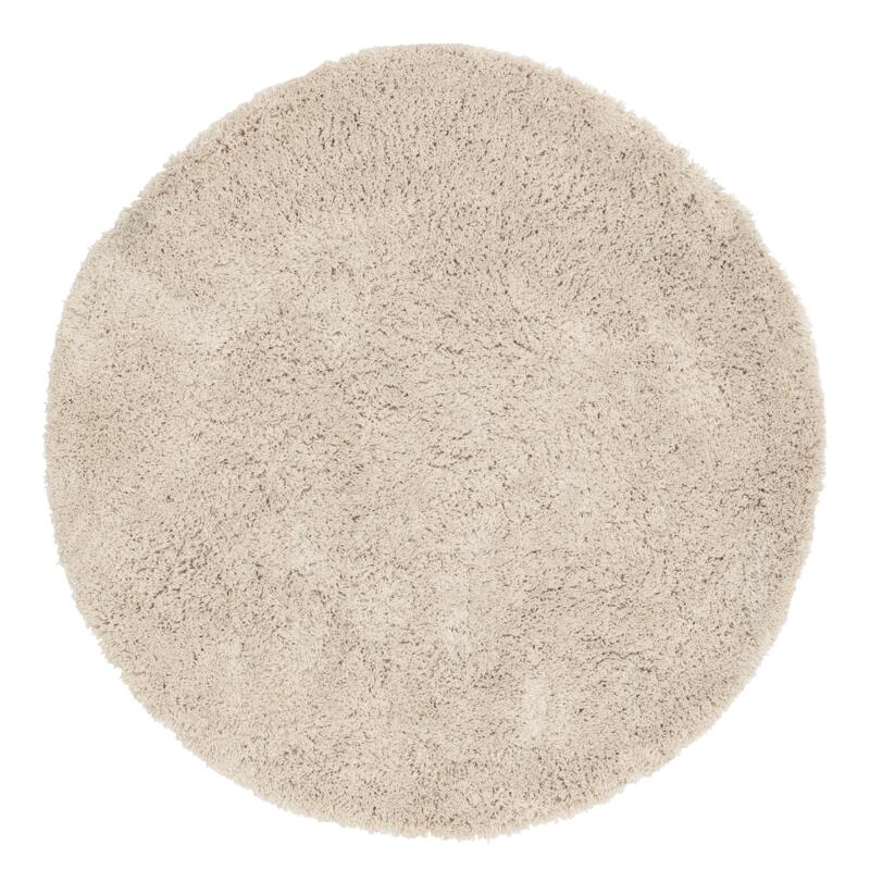 Teppich Celeste Rund Mittel Beige